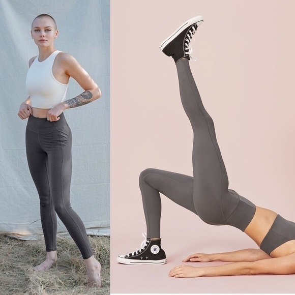 NWT GIRLFRIEND COLLECTIVE High Waist Compression Performance 7/8 Leggings XS - Picture 16 of 16